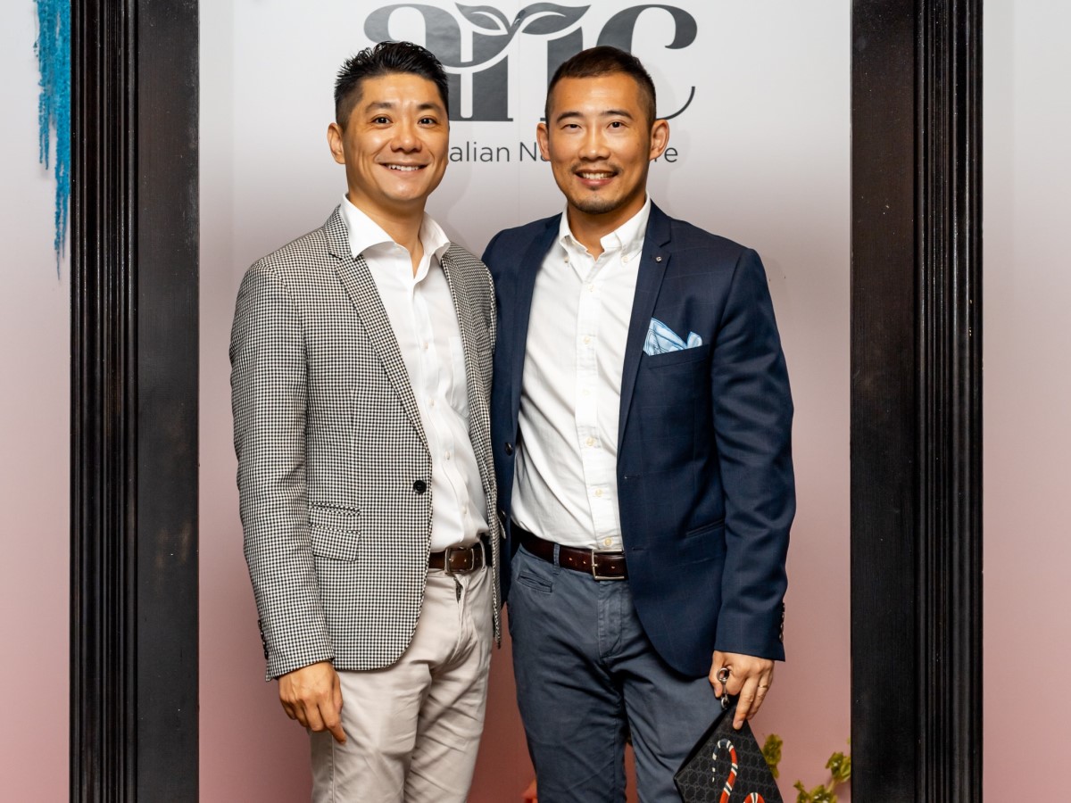 Tao Sheng from How Communications and Jerome Fu, Global Marketing and E-Commerce Manager.
