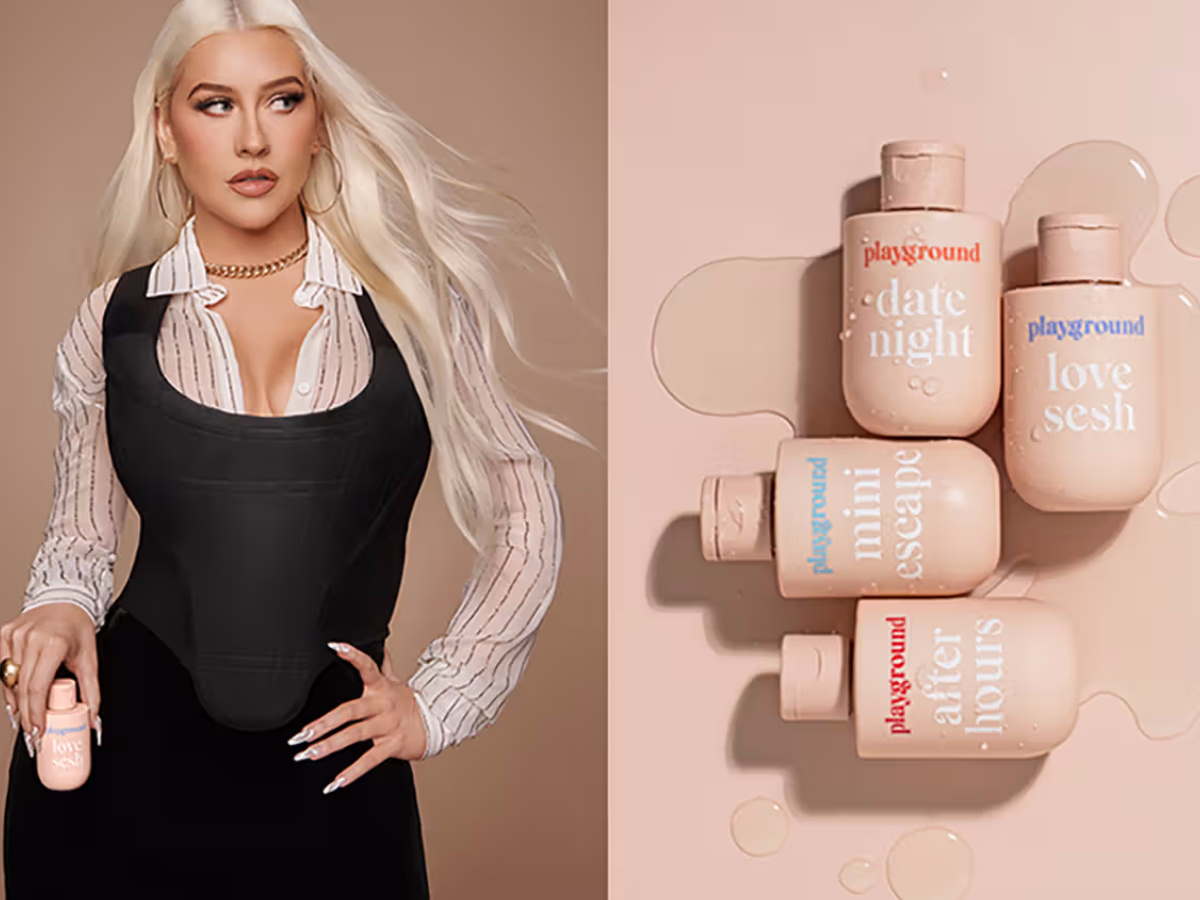 Christina Aguilera joins sexual wellness brand Playground as co