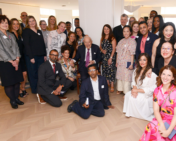 Leonard Lauder celebrates 65 years with Estée Lauder Companies